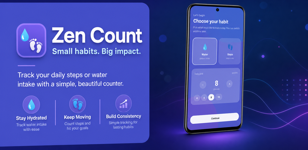 Zen Count promotional banner