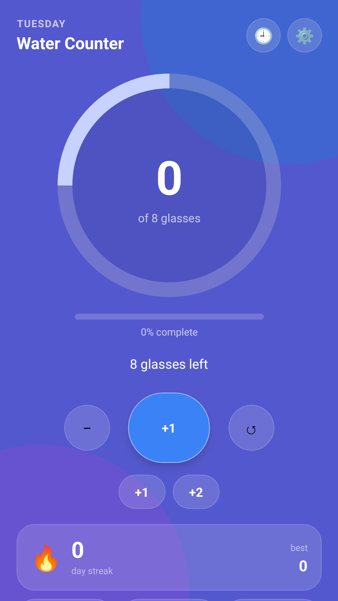 Zen Count counter screen